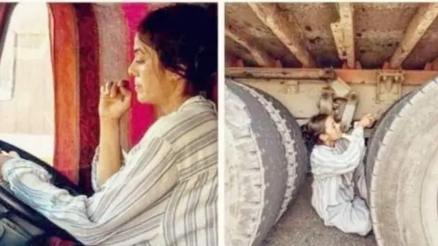 Yogita Raghuvanshi menjadi supir truk wanita pertama di India