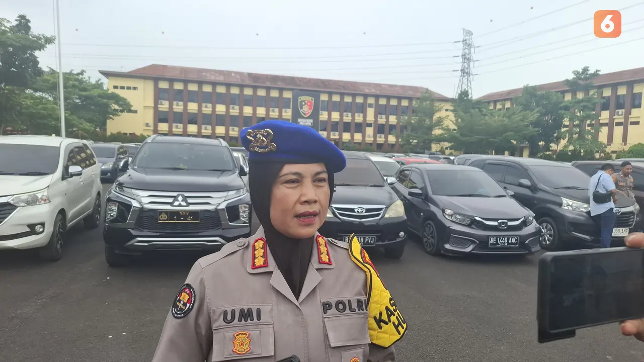 Kabid Humas Polda Lampung, Kombes Pol. Umi Fadillah Astutik.  Foto : (Liputan6.com/Ardi).