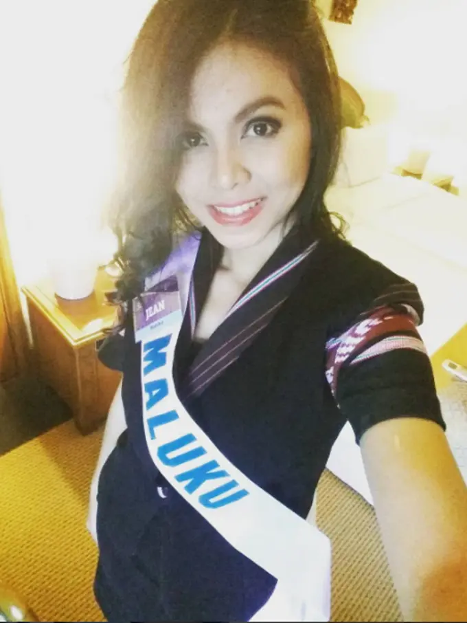 Foto-foto Terakhir Jean Patty, Puteri Maluku 2016