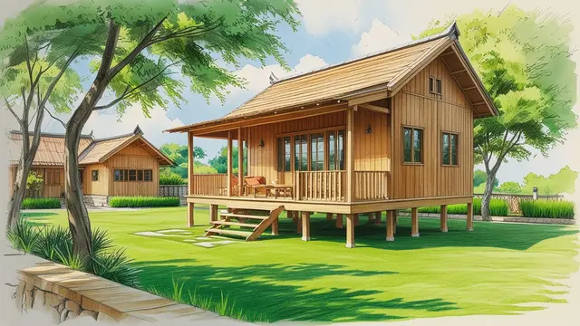 5 Sketsa Rumah Sederhana di Desa: Inspirasi Desain Nyaman dan Fungsional