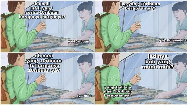 6 Meme Momen Orang Pesan Makanan Ini Bikin Geleng Kepala