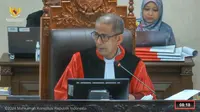 Hakim Mahkamah Konstitusi (MK), Saldi Isra. (Dok. Tangkapan Layar YouTube)