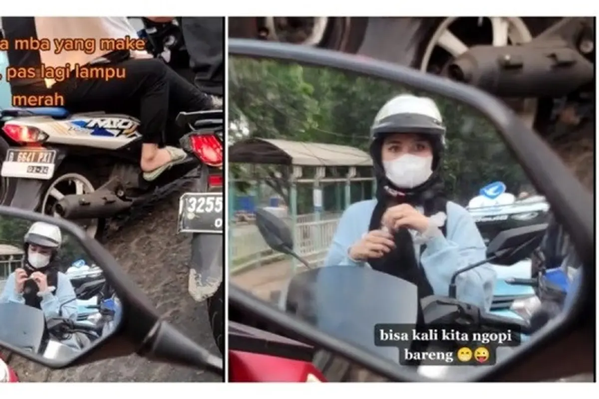 pengendara wanita