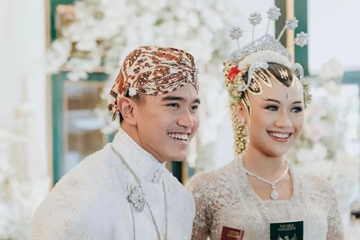 Kaesang Pangarep dan Erina Gudono