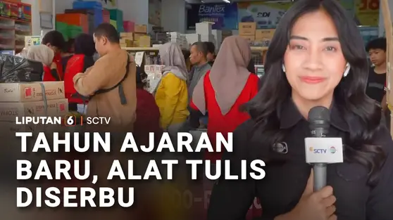 Tahun Ajaran Baru, Alat Tulis Diserbu