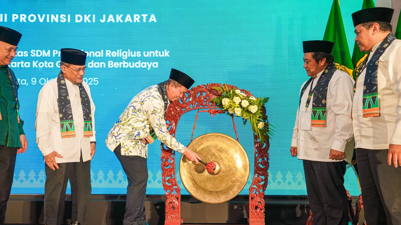 Pemerintah Provinsi atau Pemprov DKI Jakarta diwakili Asisten Kesejahteraan Rakyat Sekretariat Daerah (Setda Askesra) Prov musyawarah lima tahunan LDII Jakarta.
