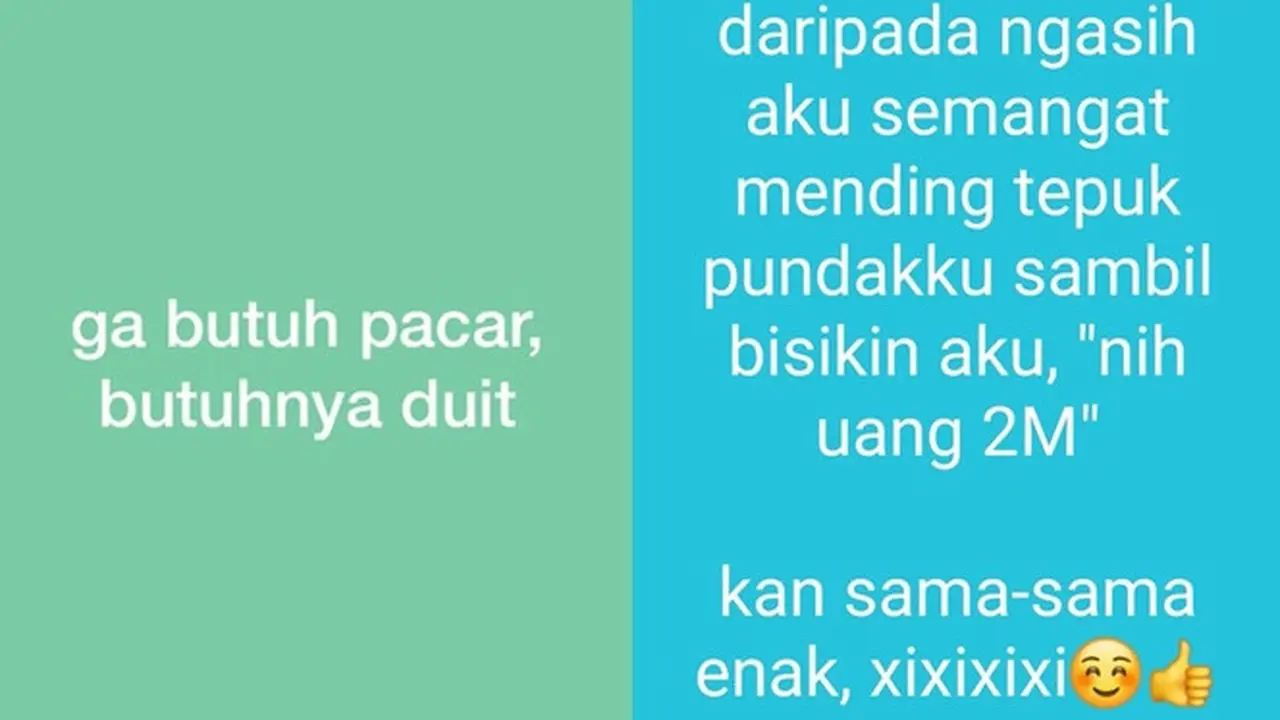 6 Status WhatsApp Butuh Duit Ini Kocak Sekaligus Bikin Geleng-geleng