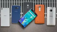 Sejumlah smartphone yang diproduksi di Tiongkok (Sumber: Android Pit)