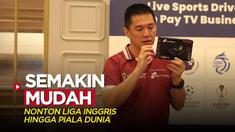 Berita video Nex Parabola semakin memudahkan pemirsa untuk menonton tayangan Liga Inggris hingga Piala Dunia 2022 dengan kehadiran NexVidio.