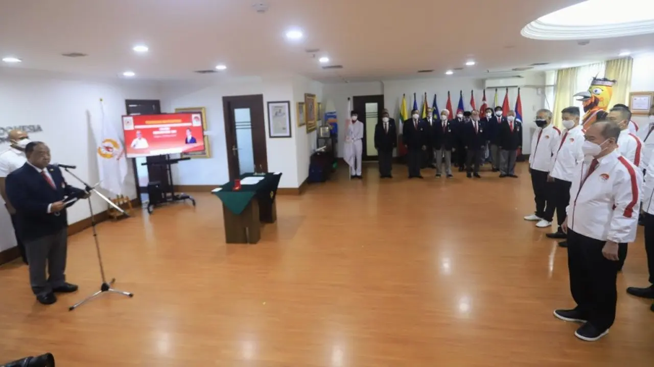 Ketum KONI Marciano Norman melantik Federasi Olahraga Barongsai Indonesia