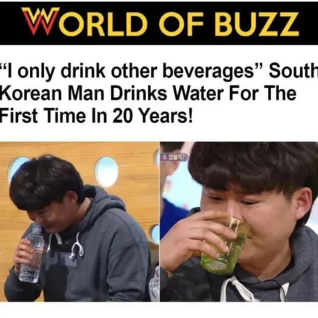 Alasan Pria Korea Tidak Pernah Minum Air Putih Selama 20 Tahun