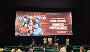 Satu Studio Penuh, Special Screening ‘BAPAK PALING JUJUR’ Bareng Movieverse Meriah