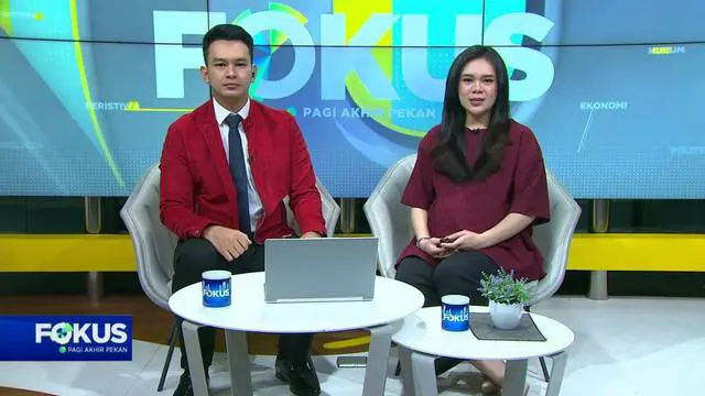 Simak informasi dalam Fokus Pagi edisi (20/4) dengan pilihan topik-topik sebagai berikut, Tabrak Mobil, Kereta Listrik Anjlok, Anak Balita Terkunci di dalam Mobil, Bangunan Pasar Ambruk, Pedagang Panik, Cuaca Buruk, Kapal Kesulitan untuk Bersandar, P...