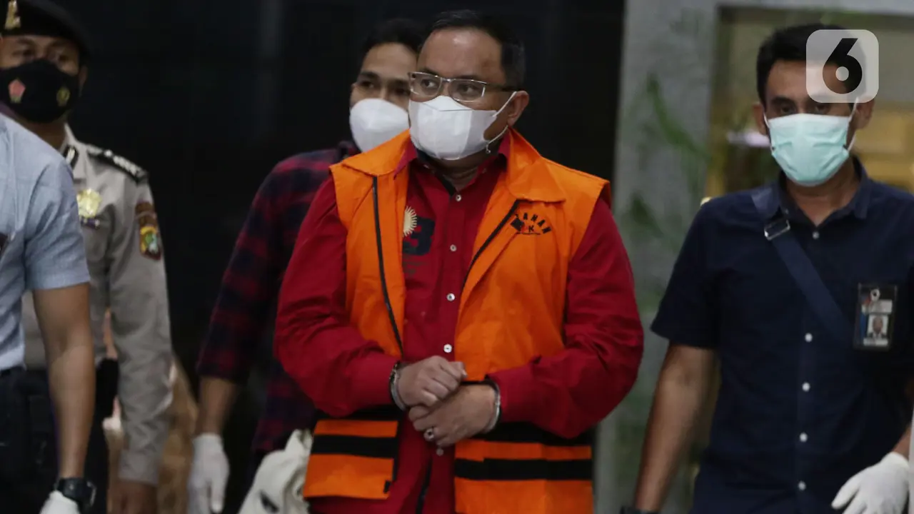 Bupati Musi Banyuasin Dodi Reza Alex Nurdin Ditahan KPK
