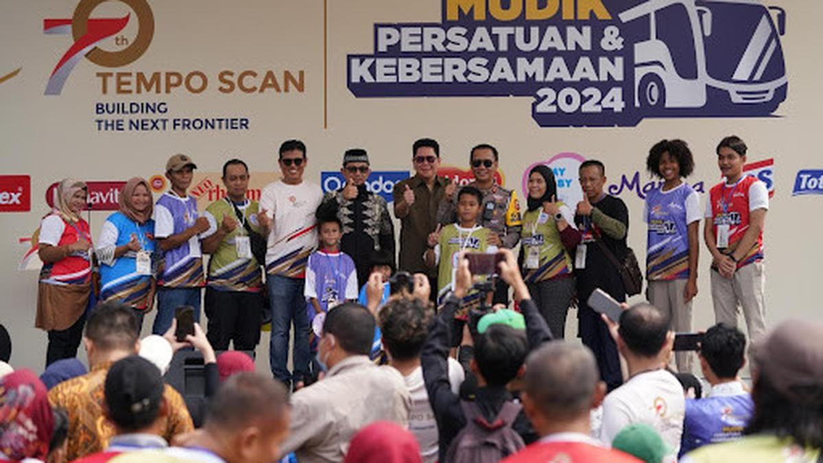 Tempo Scan Kembali Wujudkan Mudik Gratis 'Persatuan dan Kebersamaan' Bagi Ribuan Karyawan Mitra Usaha di 2024