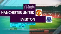 Premier League 2017 Manchester United Vs Everton (Bola.com/Adreanus Titus)
