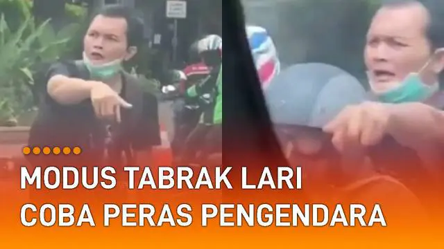 Video seorang pria melakukan modus tertabrak viral di media sosial. Peristiwa ini terjadi di depan PP Plaza, Pasar Rebo, Jakarta Timur.
