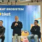 CEO & Co-Founder Blibli Kusumo Martanto Blibli Tiket mengungkapkan sejumlah capaian setelah menjadi omnichannel terintegrasi. (Liputan6.com/Agustinus M. Damar)