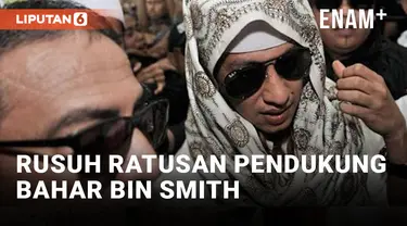 Bahar bin Smith Dituntut 5 Tahun, Ratusan Pendukungnya Ngamuk
