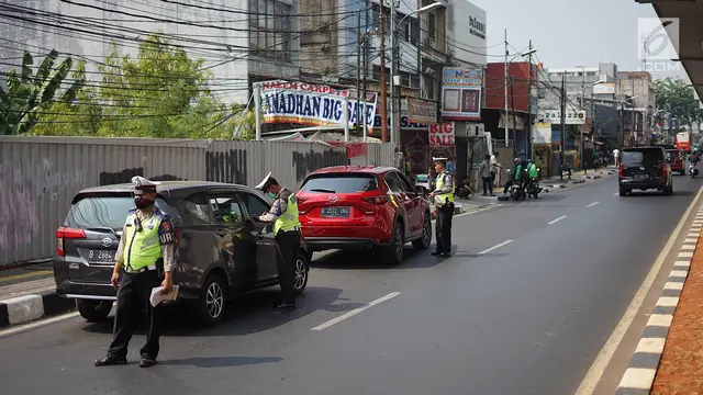 Perluasan Ganjil Genap Diterapkan