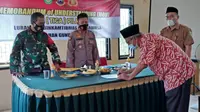 Restorative Justice Kapolri Listyo Sigit Mulai Di Terapkan. (Selasa, 09/03/2021). (Dokumentasi Polsek Ciwandan).