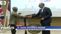 Pada Selasa (12/3) Indonesia dan Inggris rayakan kerjasama hubungan bilateral yang sudah terjalin selama 70 tahun.