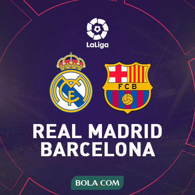 La Liga - Real Madrid Vs Barcelona (Bola.com/Adreanus Titus)