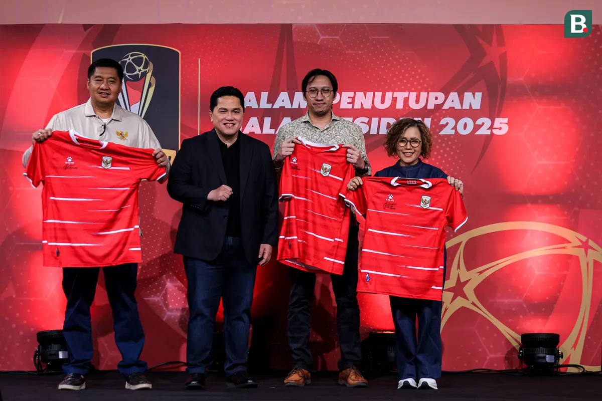 Foto: Malam Penutupan Piala Presiden 2025, Maruarar Sirait Apresiasi Emtek Media