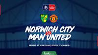 Piala FA: Norwich City vs Manchester United. (Bola.com/Dody Iryawan)