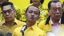 Ketua Umum Partai Golkar Bahlil Lahadalia memastikan bahwa pemilihan para pengurus ini atas dasar pertimbangan berbagai aspek. (Liputan6.com/Angga Yuniar)