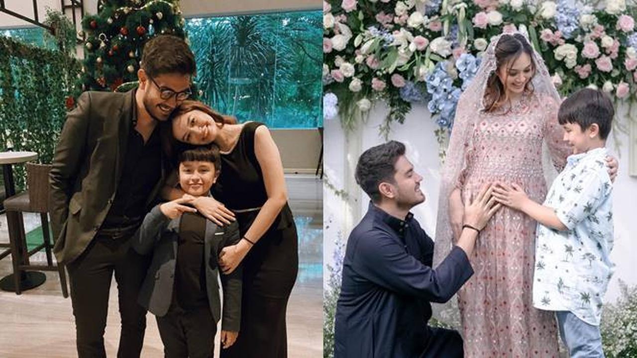 Hamil Anak Laki-laki, Ini 6 Potret Faradilla Yoshi Bersama Suami dan Putra Sambung