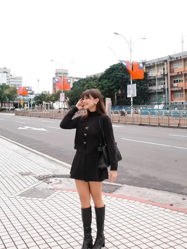 OOTD Audi Marissa Liburan Akhir Tahun di Kampung Halaman Suaminya di Taiwan. [@audimarissa]