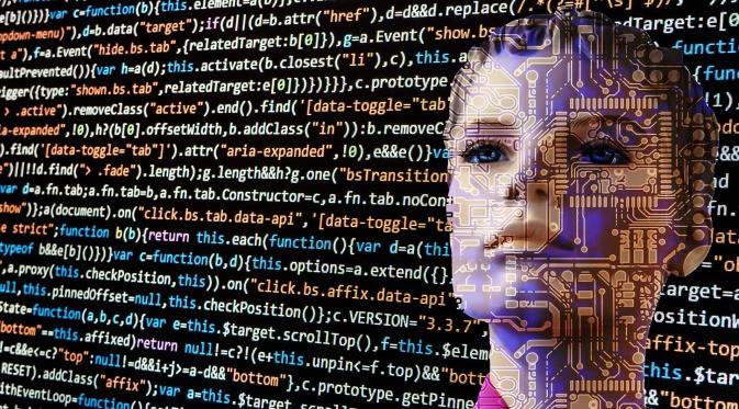 Ilustrasi Kecerdasan Buatan. Kredit: Geralts via Pixabay