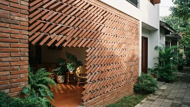 Inspirasi Dinding Bata Berongga untuk Ventilasi Rumah Minimalis