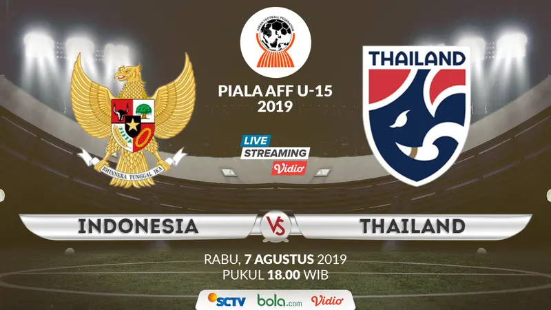 Indonesia U-15 vs Thailand U-15