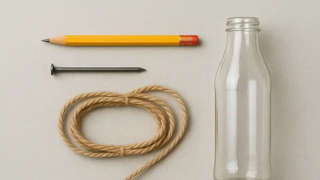 Lomba Pensil dalam Botol 17 Agustus