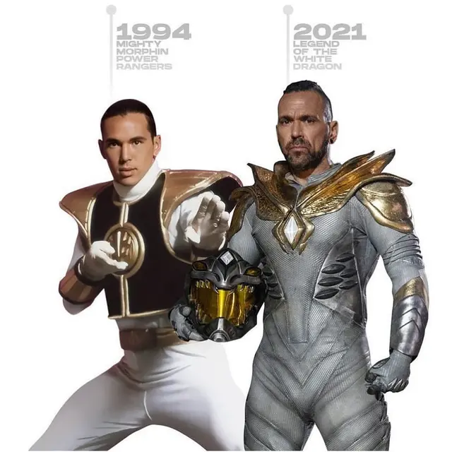 Potret Jason David Frank kini dan dulu (Foto: Instagram  jdfffn)