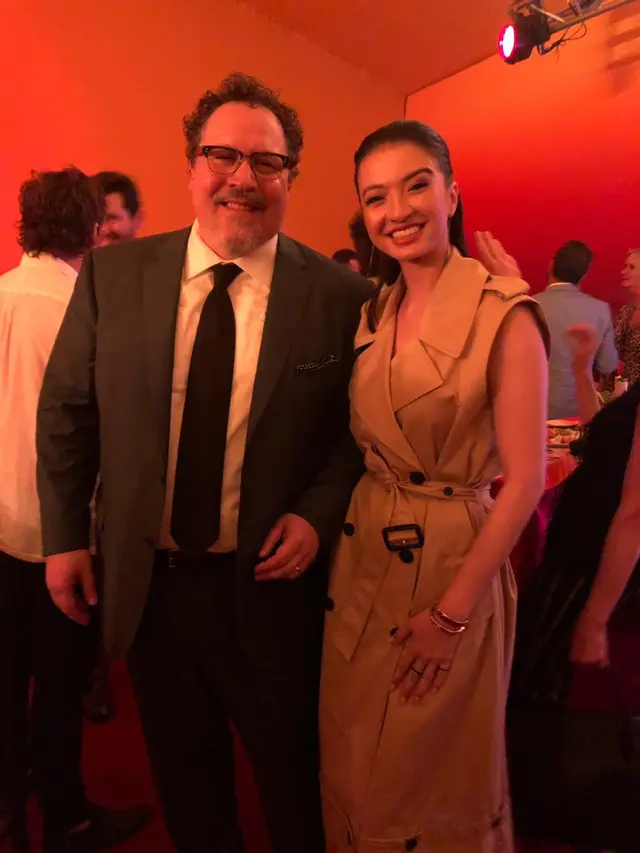 [Fimela] Raline Shah di Premiere The Lion King di Hollywood