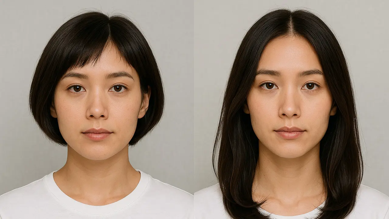 Potongan Rambut Bob yang Bikin Wajah Tirus