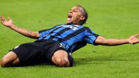 5. Jonathan Biabiany (Inter Milan), gelandang sayap kanan asal Prancis ini memiliki kecepatan lari 20 dari nilai maksimal 20 dan akselerasi 19. (EPA/Matteo Bazzi)