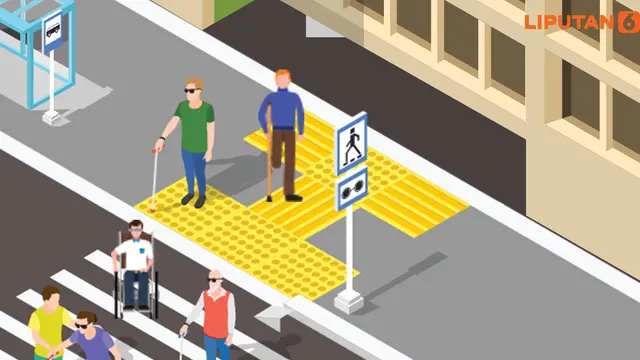 Banner Infografis Akses dan Fasilitas Umum Ramah Penyandang Disabilitas