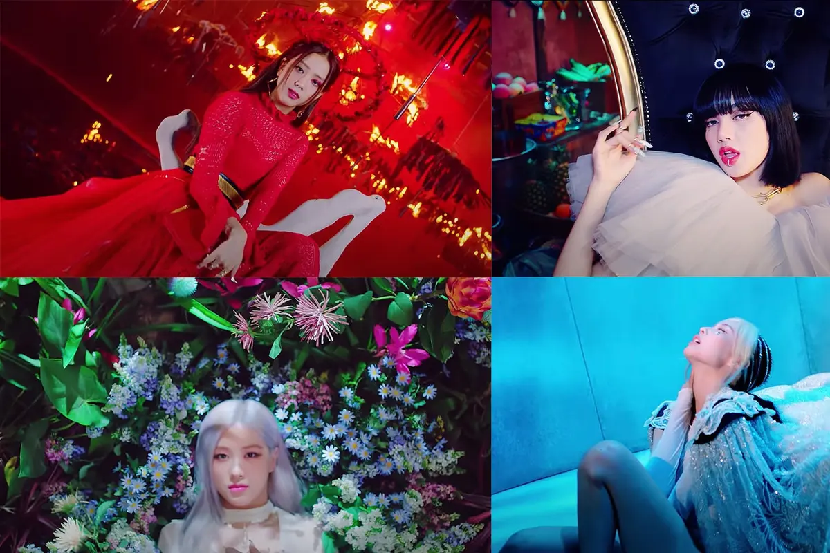 Blackpink dalam video musik How You Like That/dok. YG Entertaiment
