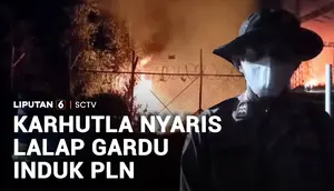 Karhutla Banyuasin Nyaris Jalar ke Gardu Induk PLN
