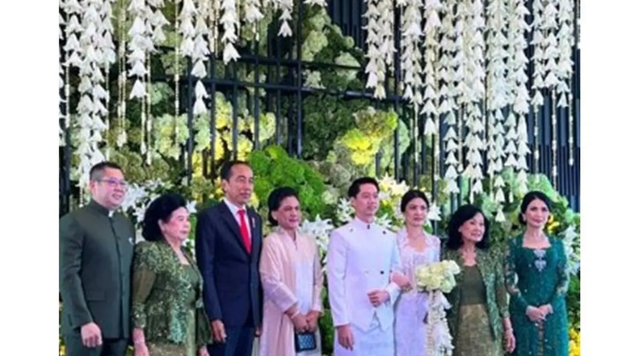 7 Potret Pernikahan Kevin Sanjaya dan Valencia Tanoesoedibjo di Jakarta, Jokowi dan Prabowo Jadi Saksi