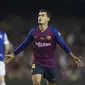 Philippe Coutinho menyumbang gol untuk Barcelona pada laga melawan Real Sociedad. (doc. FC Barcelona)