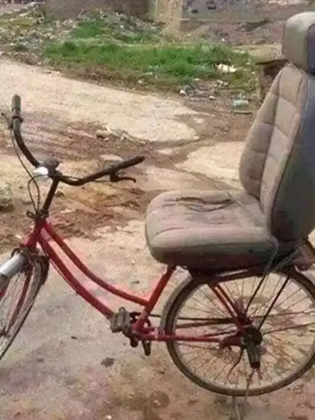 10 Potret Modifikasi Sepeda Kayuh Ini Nyeleneh, Ada yang Pakai Barang Seadanya