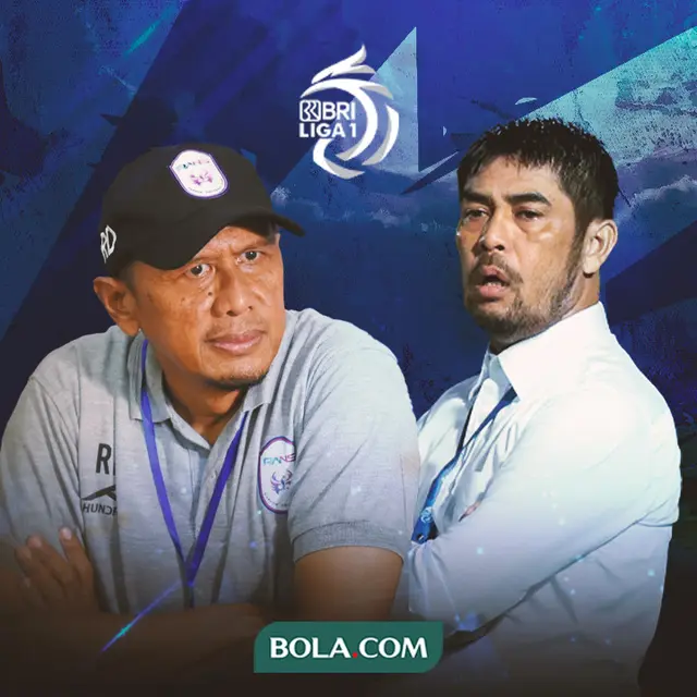 Cover Rahmad Darmawan dan Nilmaizar nuansa BRI Liga 1 2022/2023