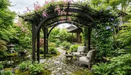 8 Inspirasi Pergola Kayu yang Cocok Ditanami Tanaman Rambat, Perpaduan Estetik dan Fungsional