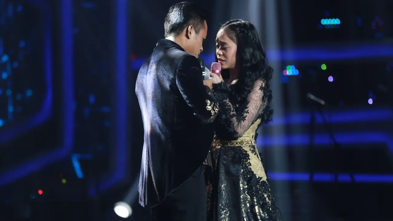 [Bintang] Aksi Duet Fildan dan Lesti D'Academy Nyanyikan Kejora