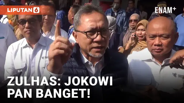 Zulkifli Hasan Tanggapi Pertanyaan KTA Presiden Jokowi yang Disebut Gabung PAN